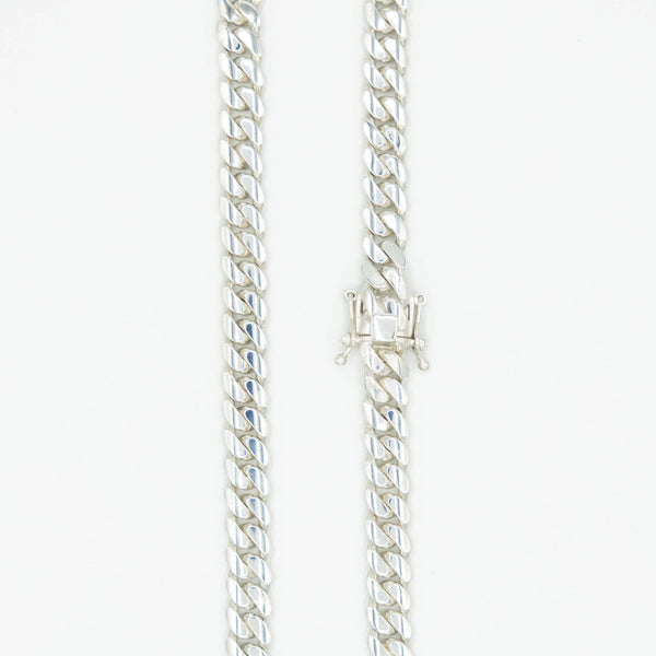 10mm Handmade Miami Cuban Link Chain | .999 Fine Silver